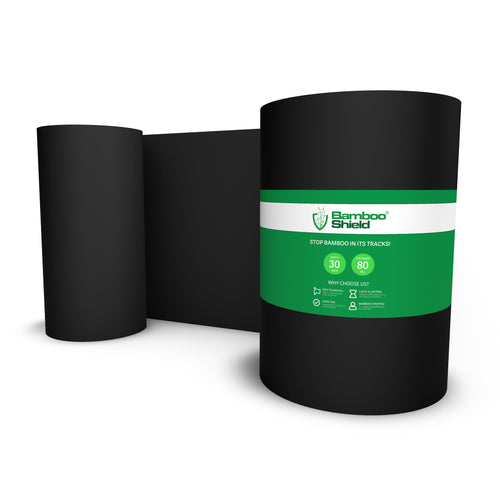 Roll of Bamboo Shield root barrier, 30 in deep, 80 mil